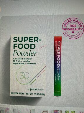 Superfood Powder by Juice Plus 30 stick packs; 10 of each; Veg, Berrie, Fruits